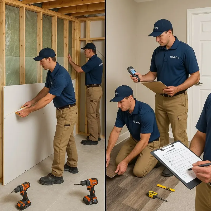 Repairs and Reconstruction process in Fauquier County, VA
